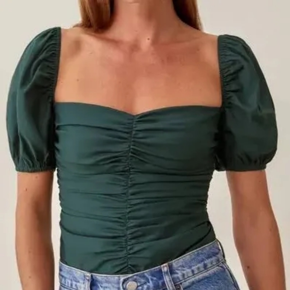 Reformation Radish Top 4 Green